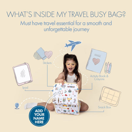 Kids Travel Busy Bag