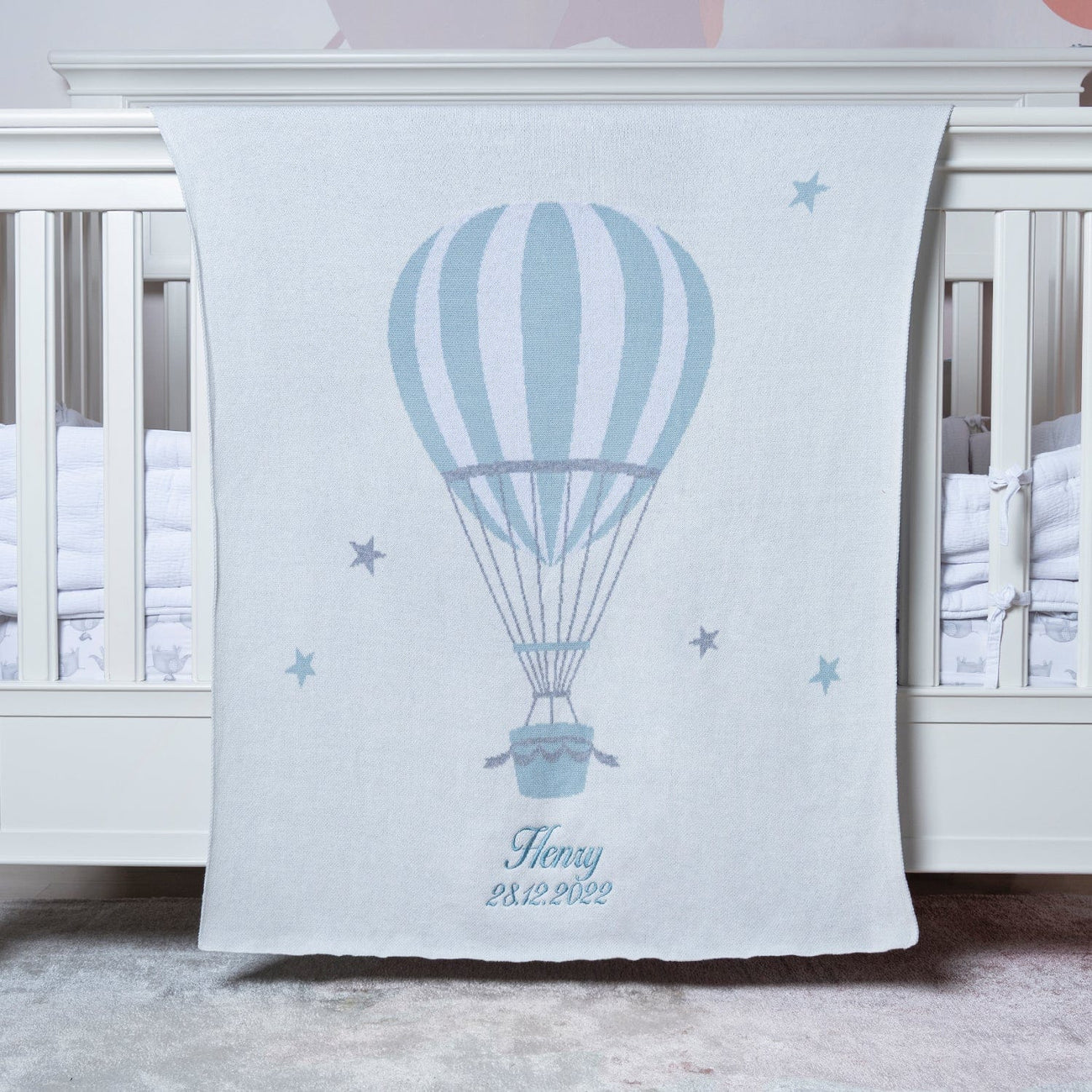 Hot air balloon baby bedding online