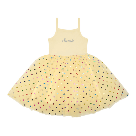 Bob & Blossom: Lemon Spot Dress