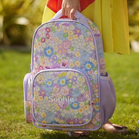 Enchanted Floral Backpack with Matching Pencil Case