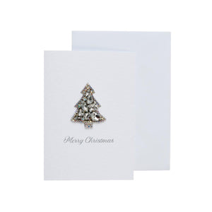 Luna Loves: Embellished Christmas Card