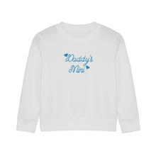 Load image into Gallery viewer, Daddy&#39;s Mini White Sweatshirt
