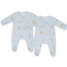 Load image into Gallery viewer, Lion Printed Baby Sleepsuit
