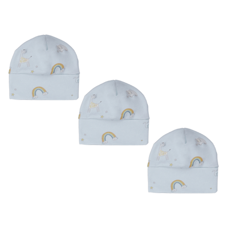 Organic Cotton Baby Hat Pack of 3