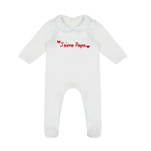 Load image into Gallery viewer, &#39;J&#39;aime Mama/Papa&#39;  Sleepsuit
