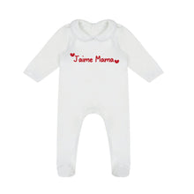 Load image into Gallery viewer, &#39;J&#39;aime Mama/Papa&#39;  Sleepsuit
