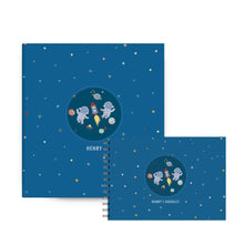 Load image into Gallery viewer, Cosmic Ring Binder &amp; Doodle Book Set
