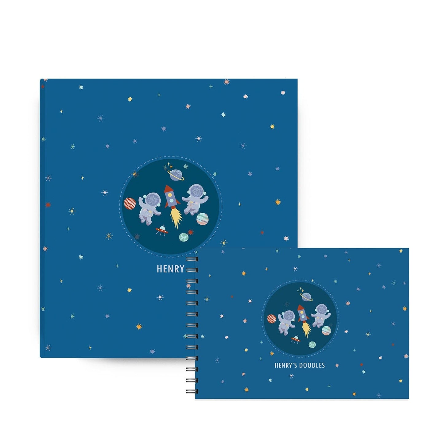 Ring Binder & Doodle Book Set - Cosmic Explorer