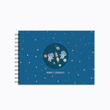 Load image into Gallery viewer, Cosmic Ring Binder &amp; Doodle Book Set
