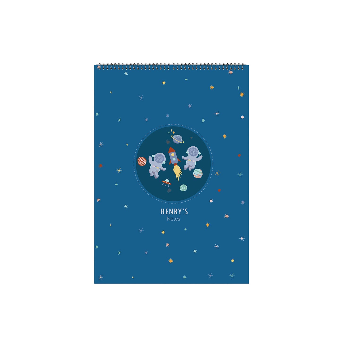 Personalised A4 Notepad - Cosmic Explorer