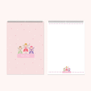 Personalised A4 Notepad - Magical Fairy