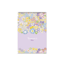 Load image into Gallery viewer, Personalised A4 Notepad - Enchanted Floral
