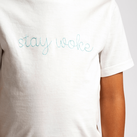 Stay Woke Slogan Tee