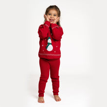 Load image into Gallery viewer, Snowman Toddler Knit Set
