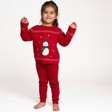 Load image into Gallery viewer, Snowman Toddler Knit Set
